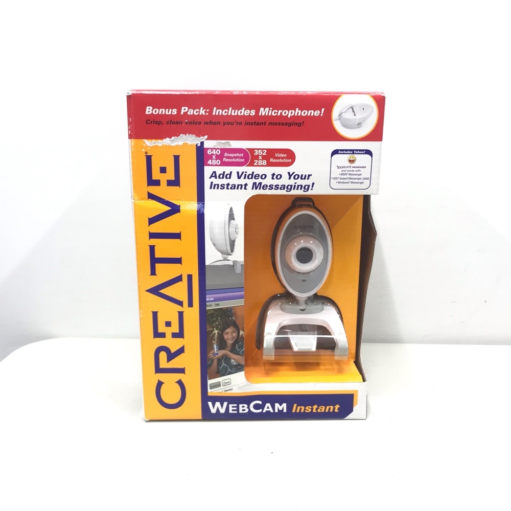 Creative Webcam Instant Web Cam w/Microphone‎ - NEW IN BOX
